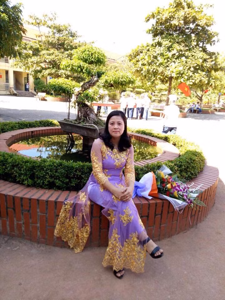Với cô Phương Thảo, chỉ cần học sinh chăm ngoan, học tiến bộ từng ngày chính là niềm vui và hạnh phúc lớn lao. Ảnh: P.Thảo.