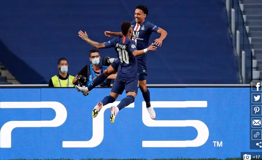 Paris Saint-Germain đánh bại RB Leipzig với tỷ số 3-0.