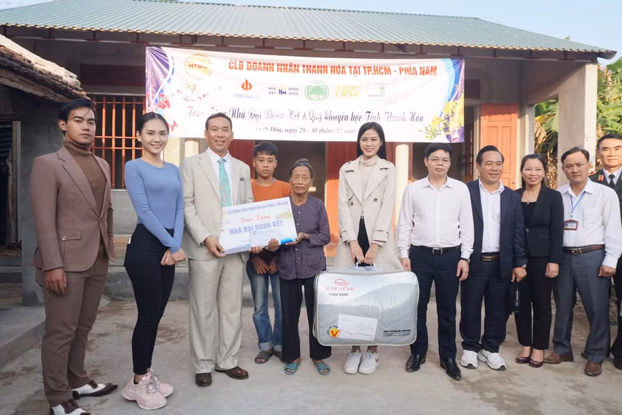 Đây là hoạt động thiện nguyện do tổ chức Hoa hậu Việt Nam 2020 thực hiện