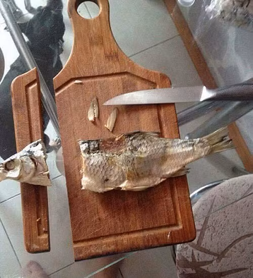 Chặt cá vỡ thớt.