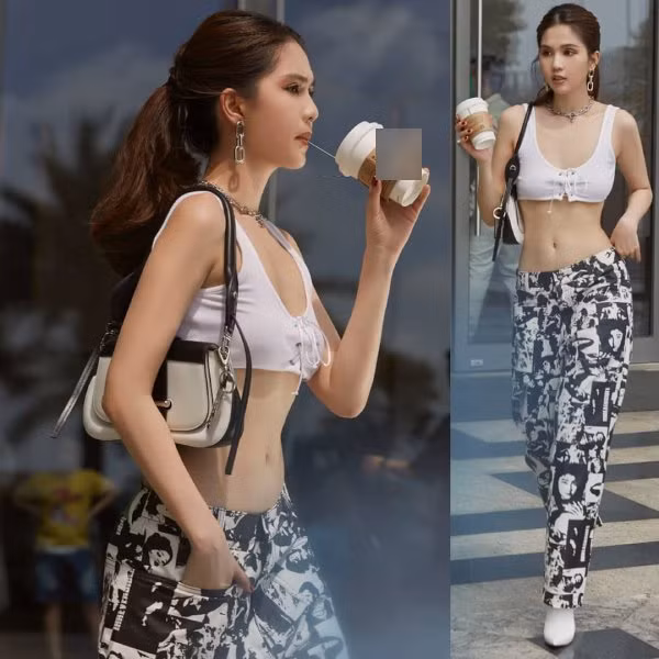 Ngọc Trinh cực ngầu với áo crop top siêu ngắn, khoe vòng eo 56 trứ danh ảnh 1 ngoc trinh cuc ngau voi ao crop top sieu ngan, khoe vong eo 56 tru danh - 1