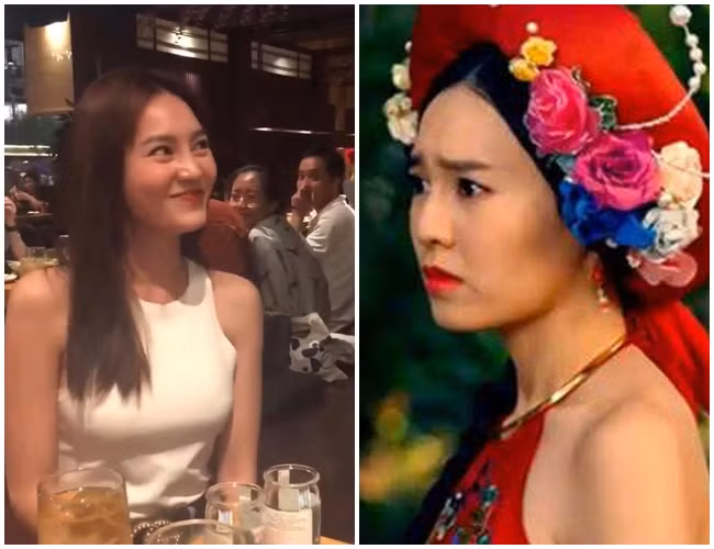 Chiếc mũi thẳng tưng như mọc từ trên trán xuống, Ninh Dương Lan Ngọc bị nghi mới dao kéo nên chưa vào form-5