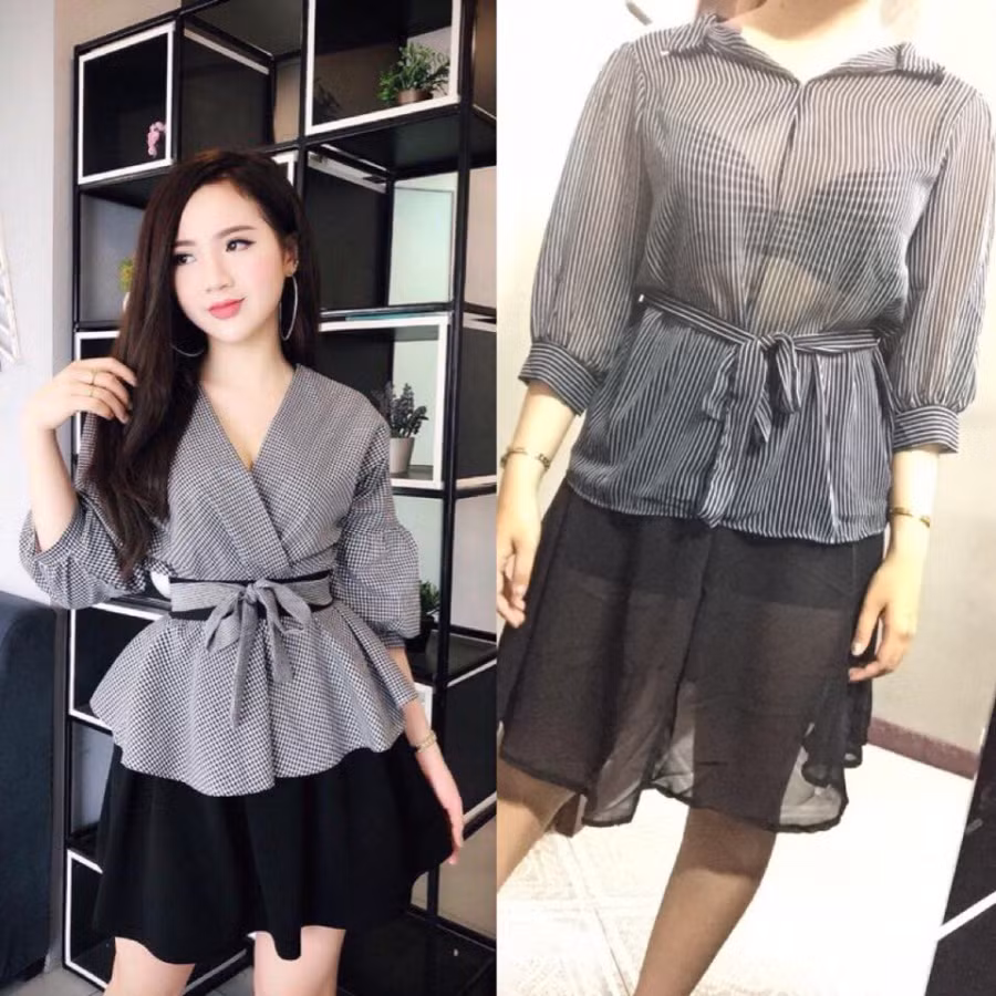 Háo hức đặt bộ đồ bắt trend dạo phố nhưng sản phẩm nhận về khiến cô nàng "dở khóc dở cười" ảnh 3 Hình ảnh váy mẫu mặc và hàng vị khách nhận được khác nhau một trời một vực.