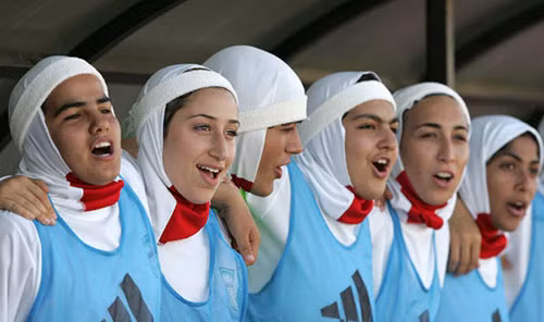 Đội tuyểnbóng đá nữ Iran nhiều lần dính phải rắc rối về giới tính. Ảnh:worldsoccer Đội tuyểnbóng đá nữ Iran nhiều lần dính phải rắc rối về giới tính. Ảnh:worldsoccer