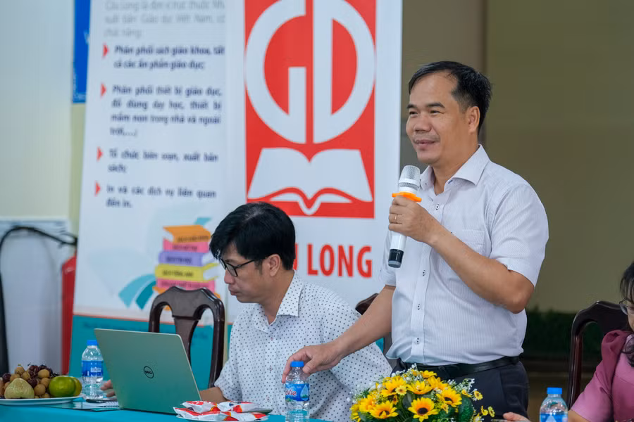 Ông Nguyễn Phúc Tăng - Phó Giám đốc Sở GD&amp;ĐT TP Cần Thơ phát biểu.