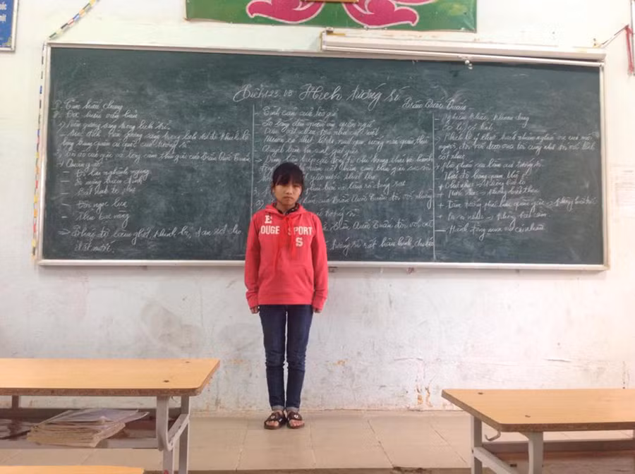 Em Hoàng Thị Thu.