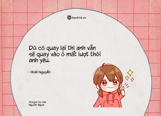 Người yêu cũ nhắn tin "Quay lại đi", bạn trả lời thế nào? ảnh 10 Người yêu cũ nhắn tin "Quay lại đi", bạn trả lời thế nào? ảnh 10