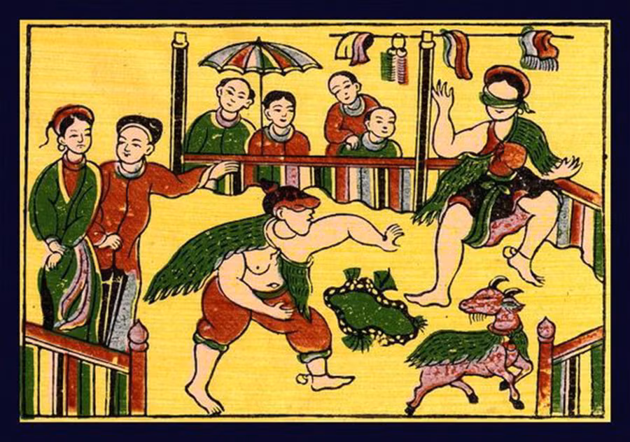 Tranh dân gian Đông Hồ sẽ được đánh thức trong tương lai? Ảnh tư liệu