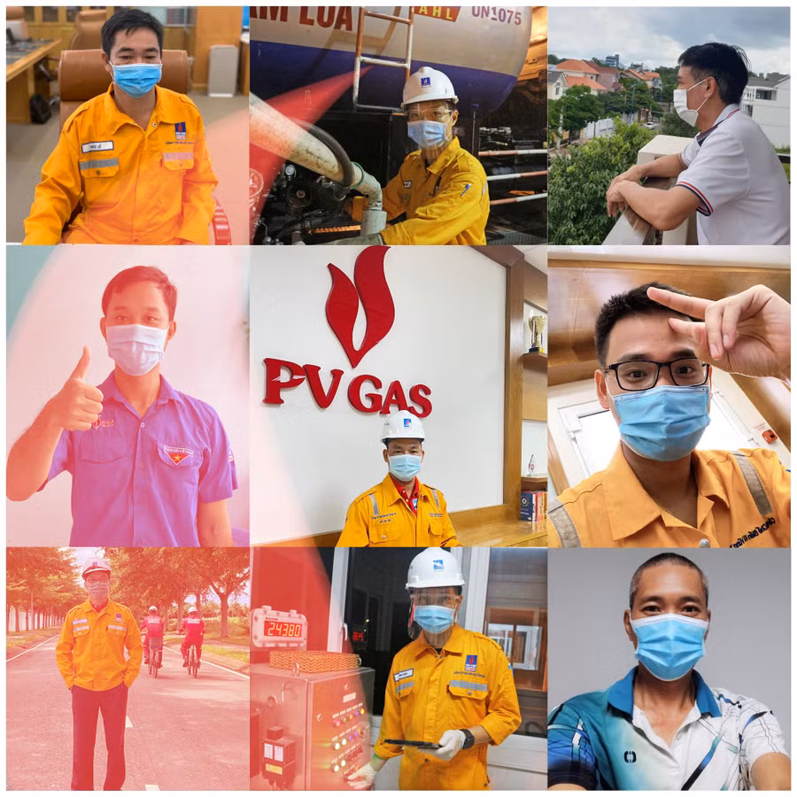 Người lao động PV GAS được truyền lửa, động viên tinh thần sẵn sàng lao động vượt qua khó khăn