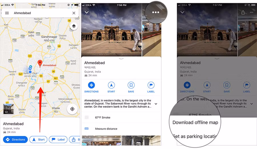 Cách tải Google Maps offline để sử dụng khi đi chơi xa dịp Tết ảnh 5 Cách tải Google Maps offline để sử dụng khi đi chơi xa dịp Tết