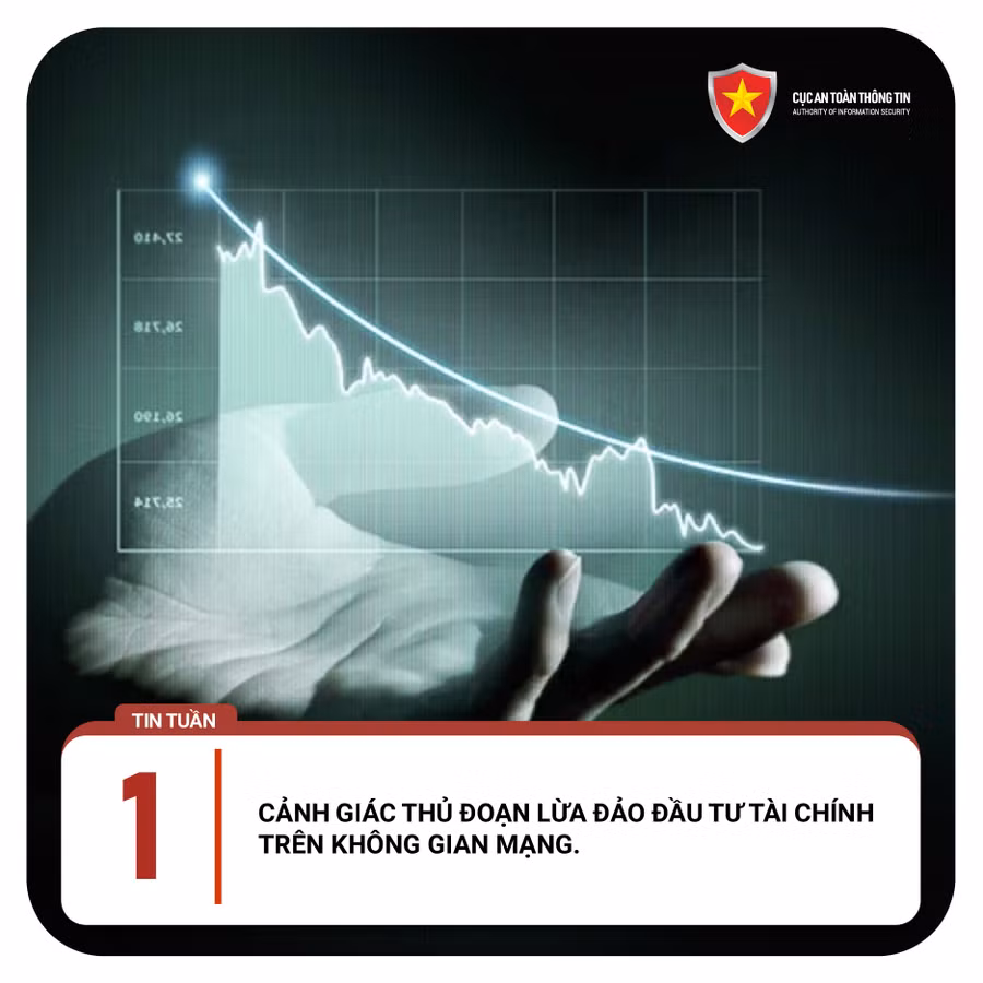 Đầu tư tài chính lừa đảo qua mạng.