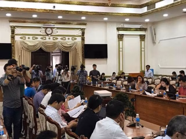 Buổi họp báo thu hút đông đảo cơ quan thông tấn truyền thông tại TPHCM Buổi họp báo thu hút đông đảo cơ quan thông tấn truyền thông tại TPHCM