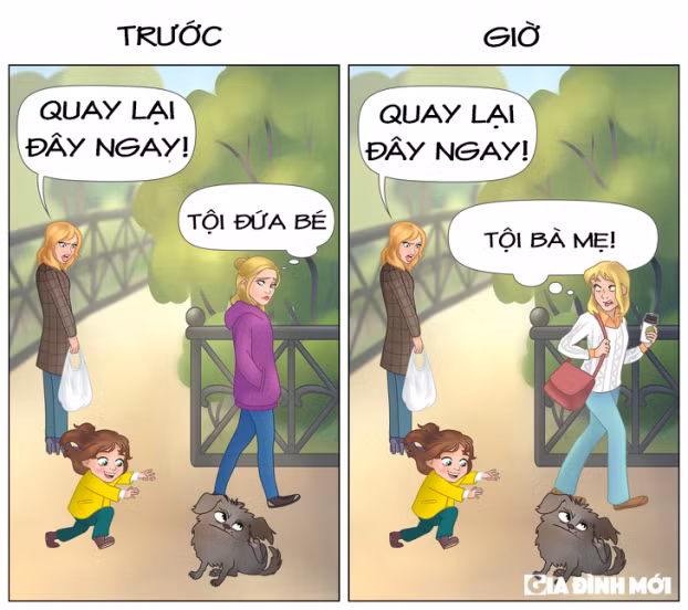 14 tranh minh họa cực chuẩn cho thấy con cái đã thay đổi cuộc sống chúng ta như thế nào 8