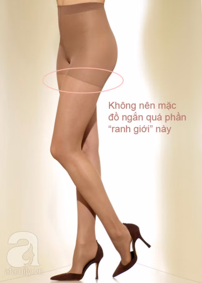 Quần tất da chân sẽ rất dễ biến bạn thành thảm họa thời trang nếu còn mặc theo cách này - Ảnh 4.