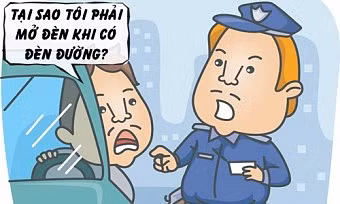 Chiêu gậy ông đập lưng ông của cảnh sát giao thông - Hình 1