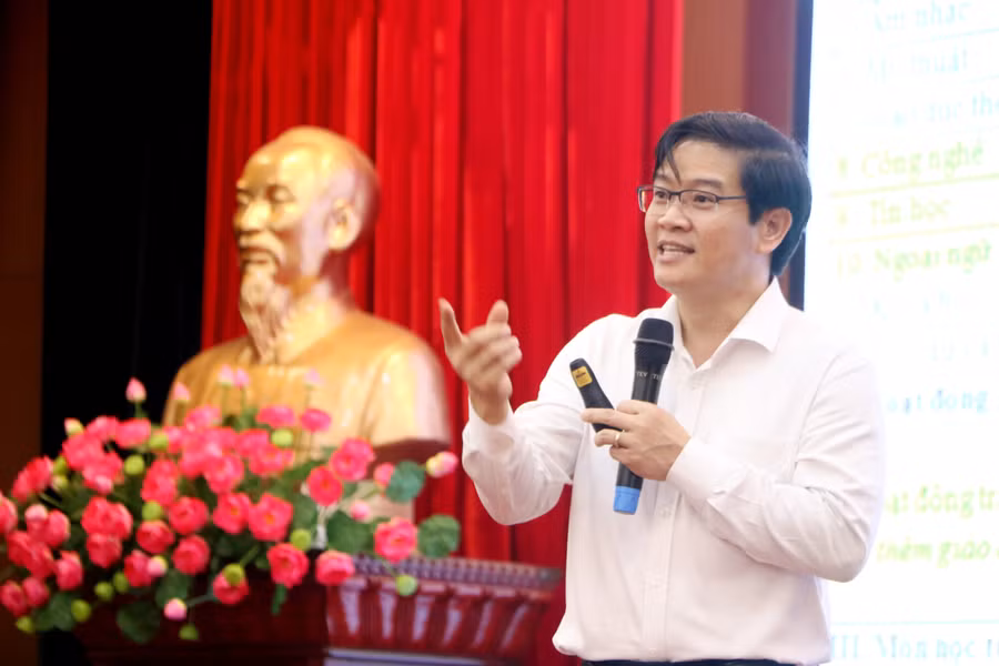 TS Thái Văn Tài - Vụ trưởng Vụ Giáo dục Tiểu học, Bộ GD&ĐT. TS Thái Văn Tài - Vụ trưởng Vụ Giáo dục Tiểu học, Bộ GD&ĐT.