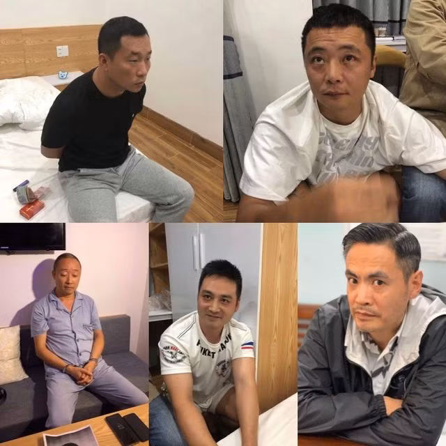 Công an Đà Nẵng bắt giữ 5 người Trung Quốc đang trốn truy nã - 1