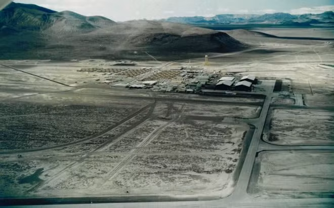 Khu vực Vùng 51 trên Google Earth
