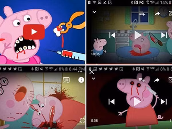 Các clip thiếu lành mạnh nhan nhản trên Internet, cần sự kiểm soát chặt chẽ của phụ huynh.