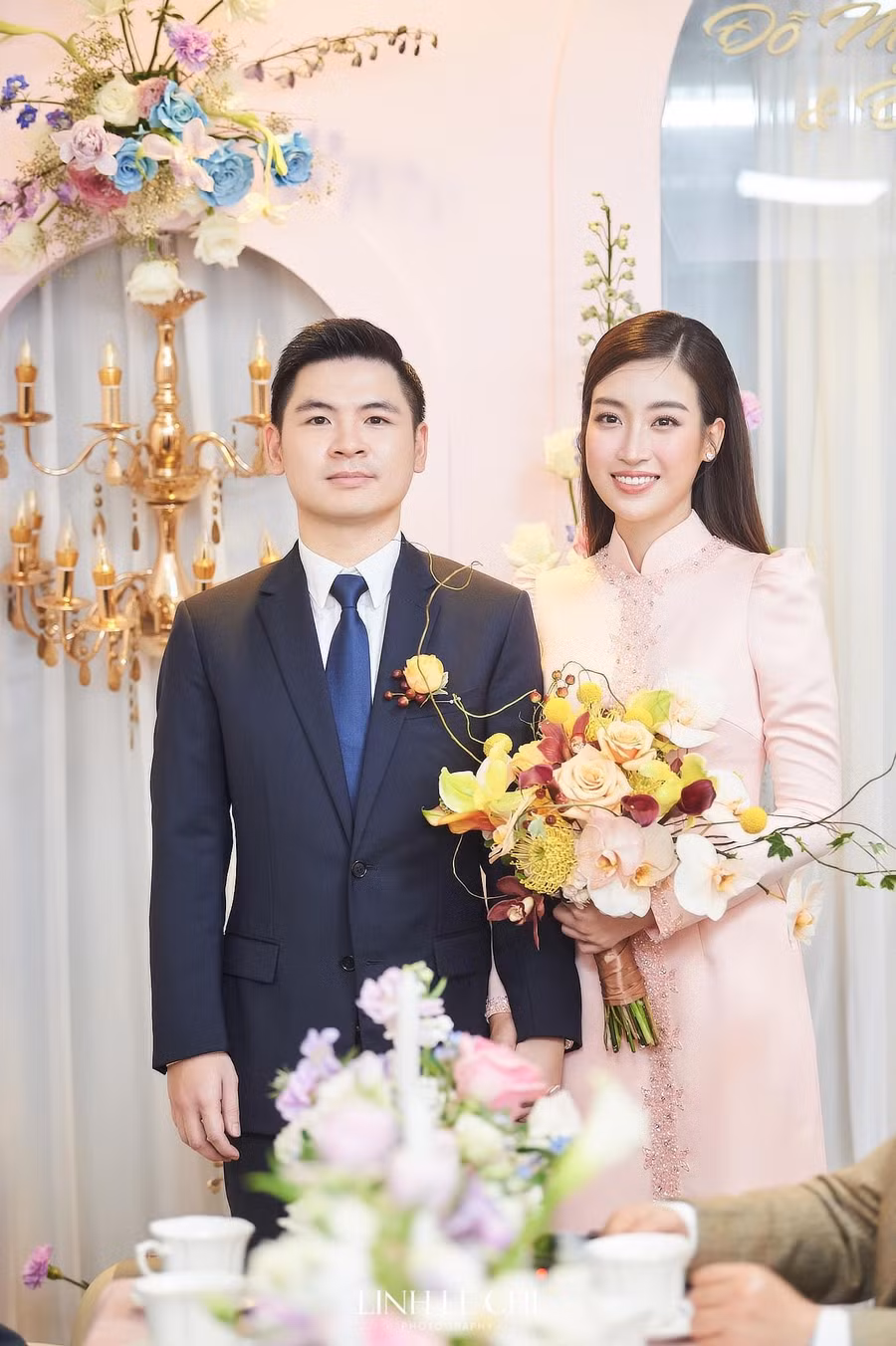 Những hình ảnh đẹp trong bữa tiệc ăn hỏi.