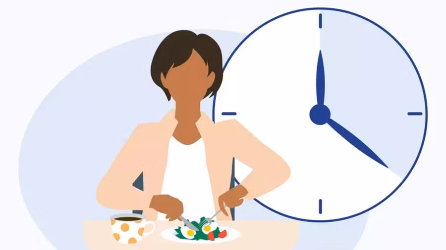 Nghiên cứu cũng cho thấy ăn nhanh là yếu tố góp phần gây tăng cân không mong muốn. (Ảnh: ITN)
