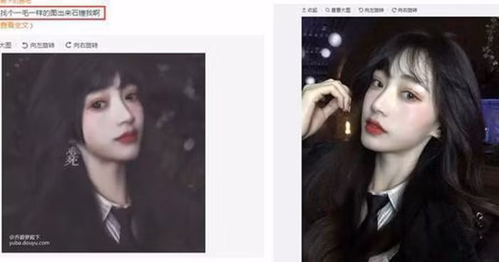 Lộ mặt thật gây choáng váng của nhiều hotgirl Trung Quốc ảnh 2