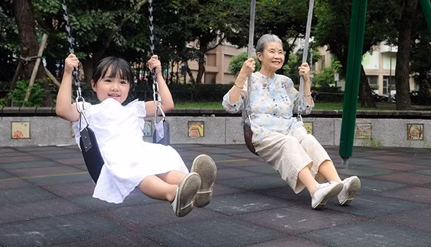 Trái tim yêu thương của ngoại