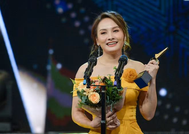 Nữ diễn viên Bảo Thanh nói rằng cô rất hạnh phúc...