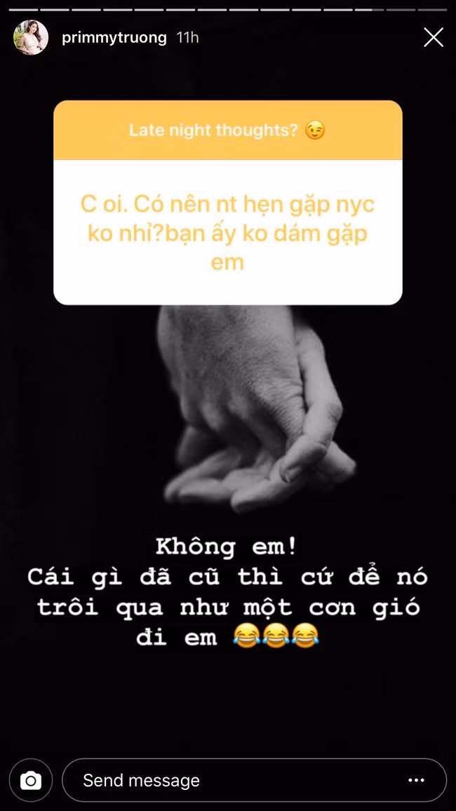 Hậu chia tay Phan Thành, Primmy Trương tuyên bố mình là người lý trí không bao giờ vấn vương điều đã cũ - Ảnh 2. Hậu chia tay Phan Thành, Primmy Trương tuyên bố mình là người lý trí không bao giờ vấn vương điều đã cũ - Ảnh 2.