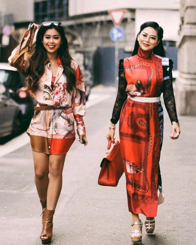 Phong cách thời trang đẳng cấp, sành điệu của mẹ chồng Tăng Thanh Hà ảnh 3 phong cach sang trong dang cap cua me chong ha tang - 3