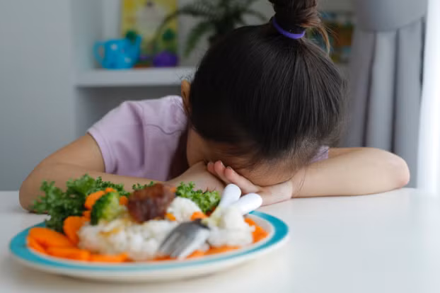  Con gái út của Kim Hiền từng mắc bệnh biếng ăn. 