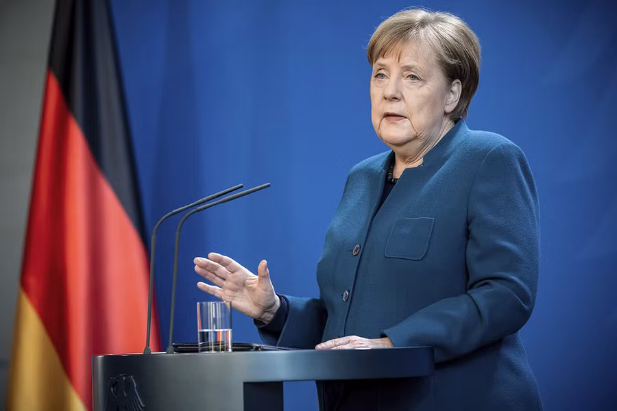 Thủ tướng Đức Angela Merkel.