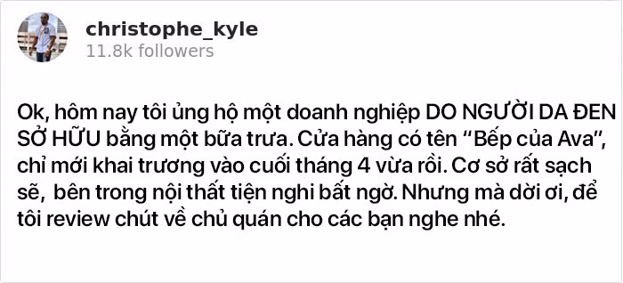 Bài review mở đầu của Chris.