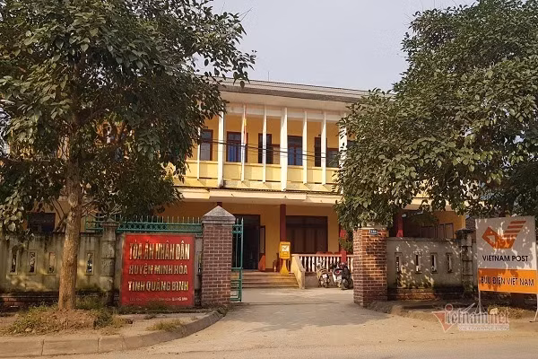 Trụ sở Toà án Nhân dân huyện Minh Hóa