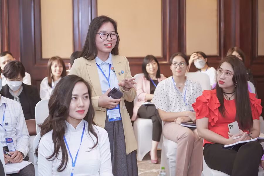 “Sức khỏe tâm thần học đường” là một trong những nội dung nhận được sự quan tâm đặc biệt của các đại biểu tham dự Hội thảo.