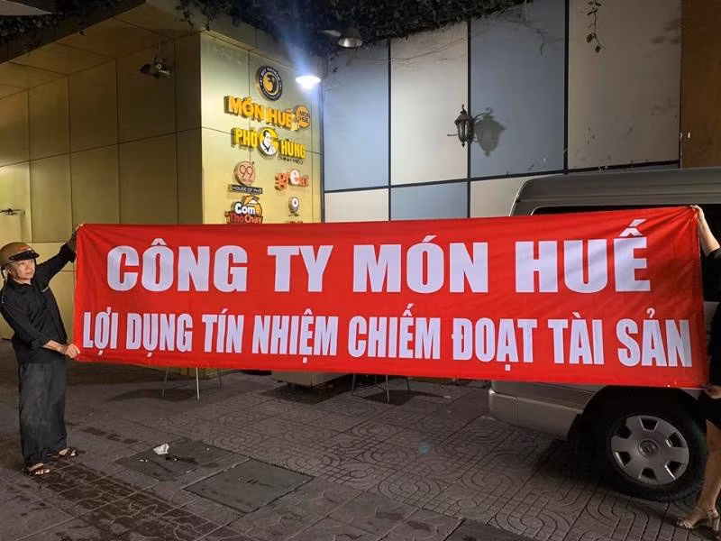Công ty Món Huế bị tố nợ lương và nhà cung cấp. Ảnh: Duy Chương 