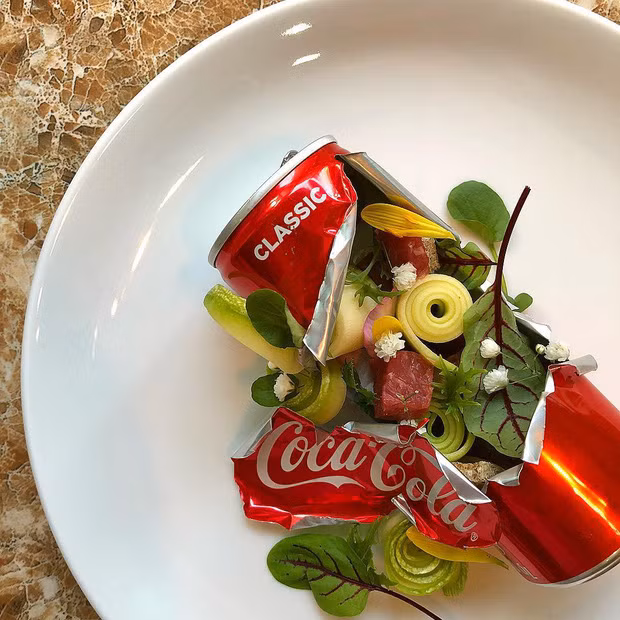 Salad dành cho người yêu môi trường, thích tái chế.