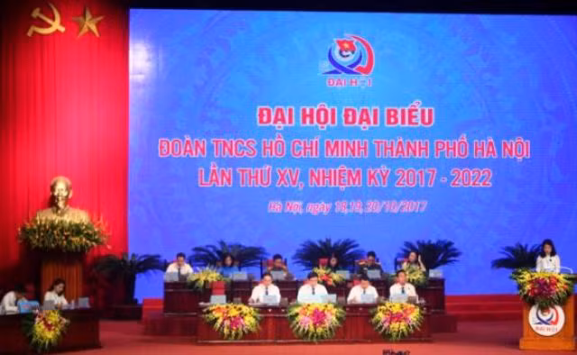 450 thanh niên Thủ đô tham dự Đại hội Đoàn