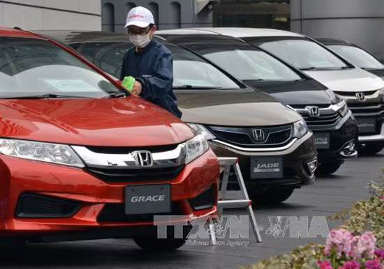 Ô tô của hãng Honda. Ảnh: AFP/TTXVN.