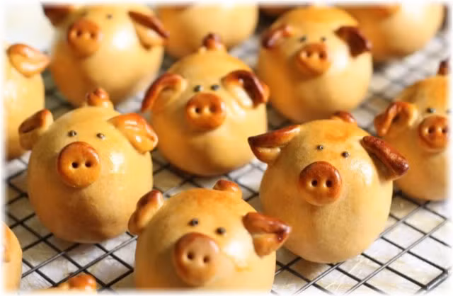 Cách làm bánh Trung thu heo con siêu tốc cho mẹ bận rộn