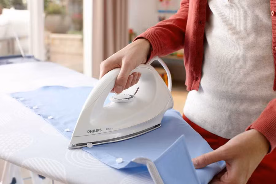 Tuyệt chiêu là quần áo siêu nhanh, siêu phẳng bất chấp các loại vải