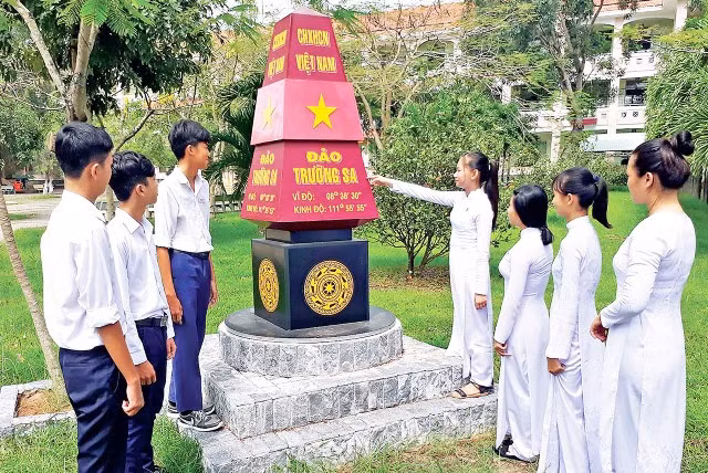 Chương trình GD luôn chú trọng đến chủ quyền biển đảo quê hương