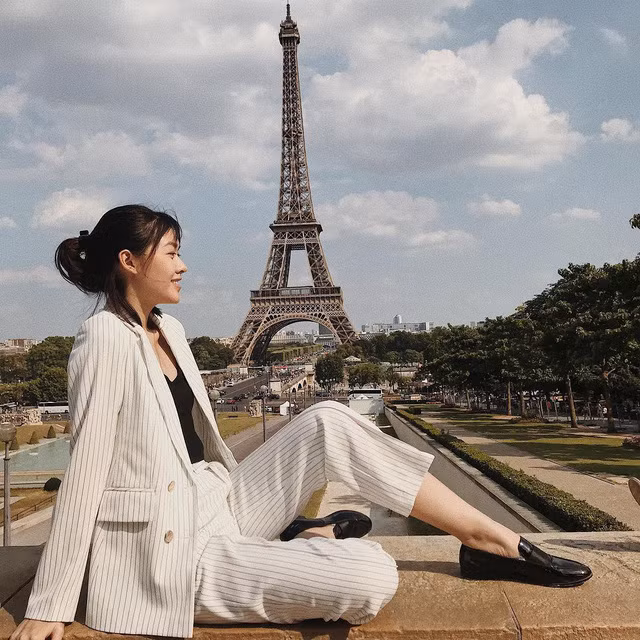 Nàng Á hậu được ví là bản sao của Hà Tăng: Style chỉ toàn màu đen - trắng nhưng sang chảnh như tiểu thư nhà trâm anh thế phiệt - Ảnh 12.