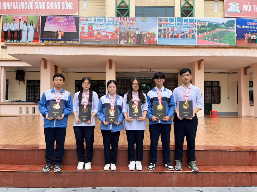 Học sinh Lào Cai đạt 2 giải đặc biệt trong Cuộc thi Sáng tạo Sáng chế quốc tế ảnh 1 Học sinh Lào Cai đạt 2 giải đặc biệt trong Cuộc thi Sáng tạo Sáng chế quốc tế ảnh 1