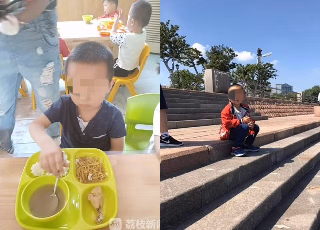 Bé trai Haohao, 5 tuổi.