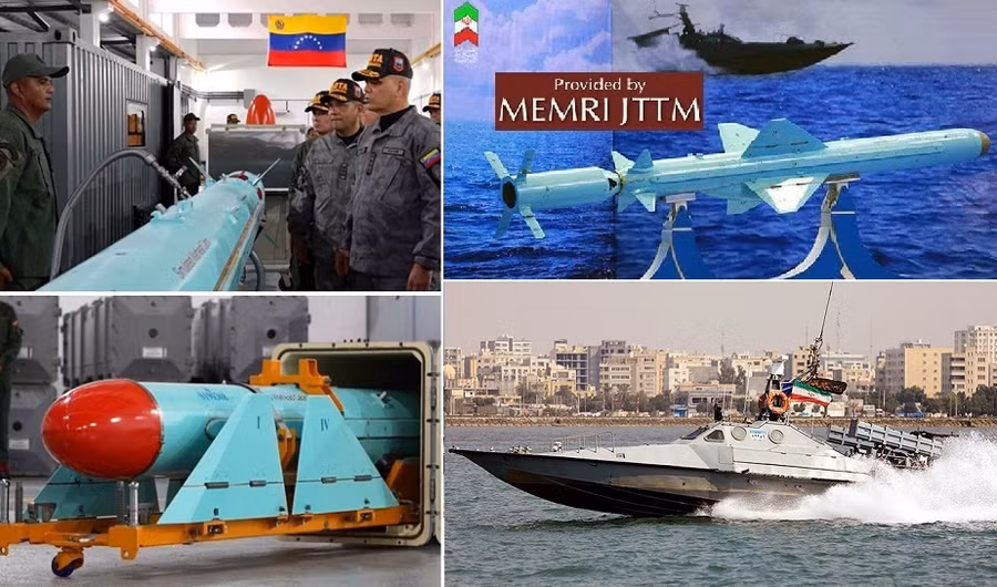 Sức mạnh hạm đội tàu muỗi Iran xuất hiện ở sân sau của Mỹ