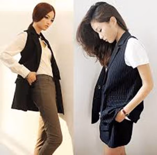 Các mẫu áo vest chuẩn mốt mùa thu giúp nàng công sở ghi điểm tuyệt đối ảnh 9 cac mau ao vest chuan mot giup cac nang cong so ghi diem tuyet doi trong mat dong nghiep - 10