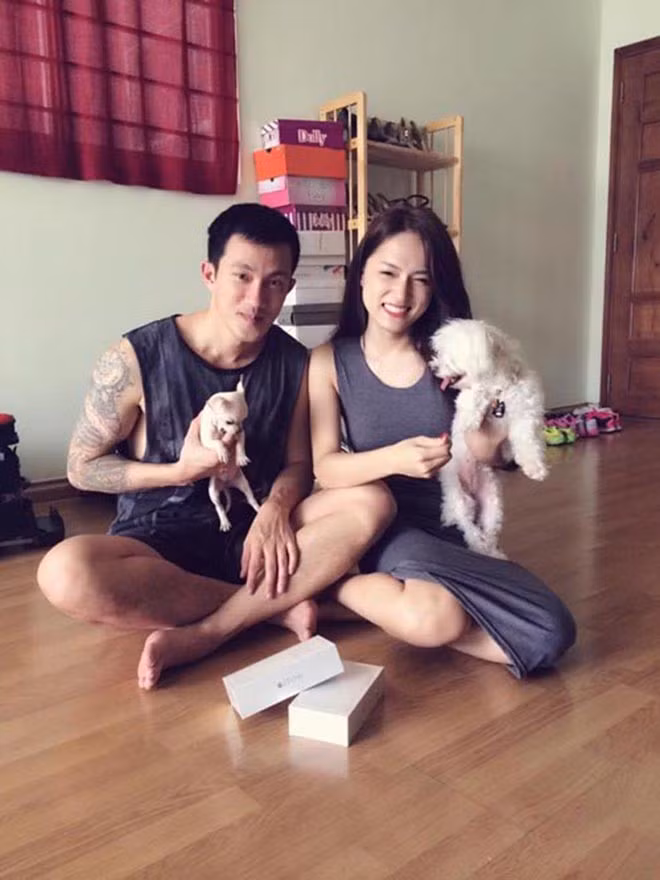 Hương Giang từng có thời gian sống thử với Criss Lai tại nhà thuê. 