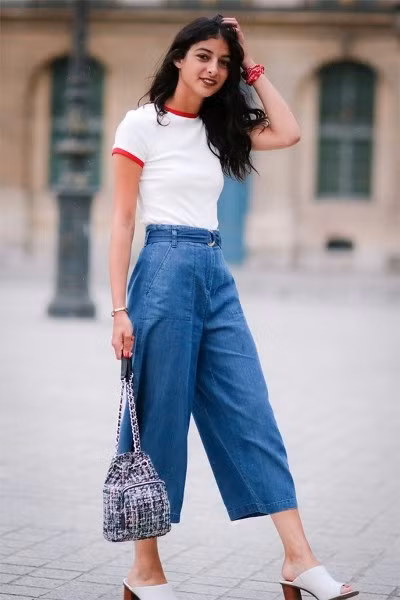 Những mẫu quần jeans ống rộng sẽ thống trị năm 2019 ảnh 10 Empty