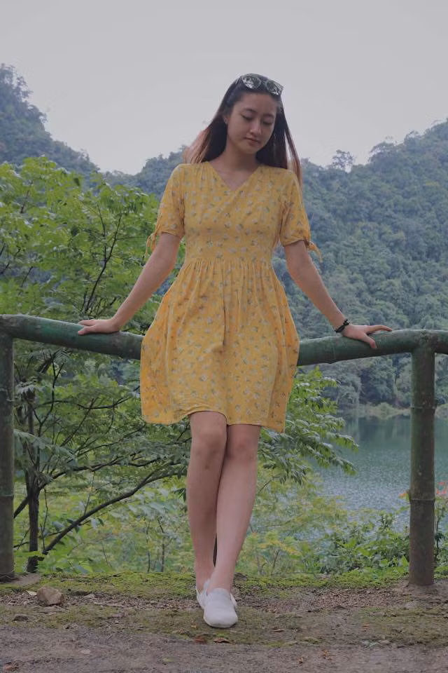 tai chung khao miss world viet nam 2019, xuat hien "em gai that lac" cua hoa hau do my linh! - 14